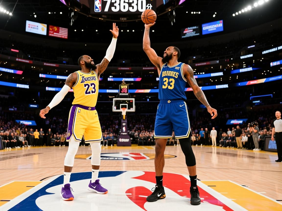 73630分！NBA历史最高得分对决上演，詹姆斯杜兰特年终大战创纪录