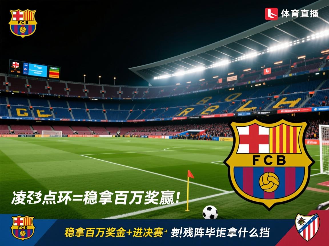 凌晨3点，巴萨赢球=稳拿百万奖金+进决赛，残阵毕巴拿什么挡  第2张