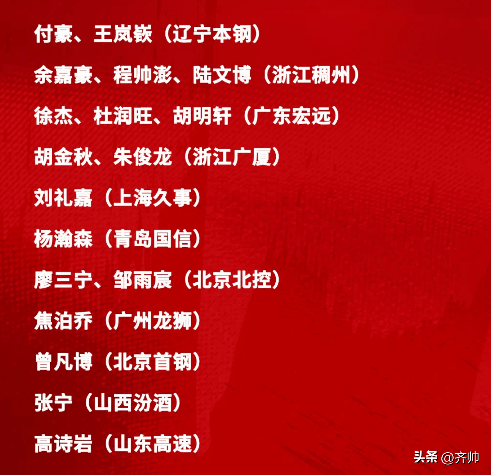 乐鱼体育平台-包含北京首钢男篮新赛季阵容大升级！锁定国产3D锋线利器祝铭震的词条