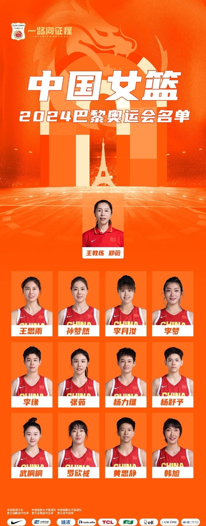 卫冕亚洲杯？中国女篮有三道题待解